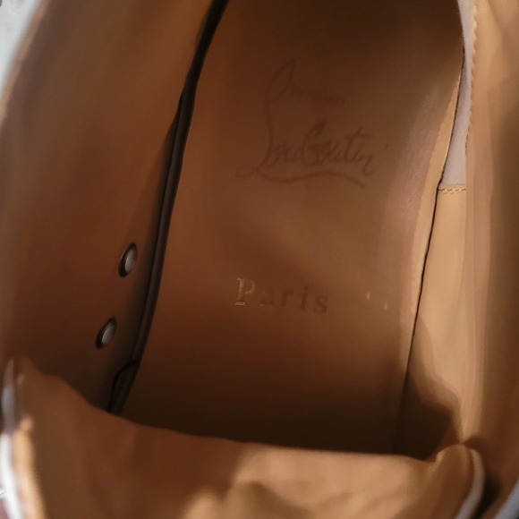 White Christian Louboutin spikes - Picture 4 of 4